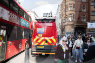 Metropolitan Police Facial Recognition van parked in Oxford Street, London, UK. 