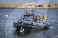 Amphibious Sealegs boat brings Bond-style glamour to RSPB in Northumberland