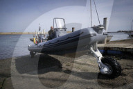 Amphibious Sealegs boat brings Bond-style glamour to RSPB in Northumberland