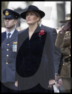Sophie, Duchess of Edinburgh at Anzac Day commemorations in London, UK.