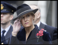 Sophie, Duchess of Edinburgh at Anzac Day commemorations in London, UK.