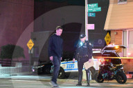 NYPD Highway Collision Investigation Squad At The Scene On Woodhaven Boulevard And Myrtle Avenue In Forest Park Queens New York