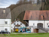 Bavarian Countryside Bus