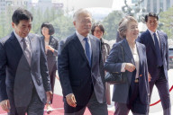 Former President Moon Jae-in Attends 7th Anniversary Of April 27 Inter-Korean Panmunjom Declaration