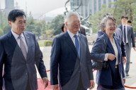 Former President Moon Jae-in Attends 7th Anniversary Of April 27 Inter-Korean Panmunjom Declaration
