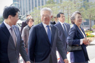 Former President Moon Jae-in Attends 7th Anniversary Of April 27 Inter-Korean Panmunjom Declaration