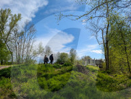 Couples Out For A Walk In Nature