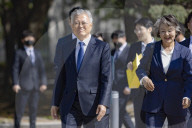 Former President Moon Jae-in Attends 7th Anniversary Of April 27 Inter-Korean Panmunjom Declaration