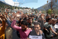 Pahalgam Protest Against Tourist Attack 