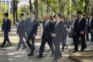 Former President Moon Jae-in Attends 7th Anniversary Of April 27 Inter-Korean Panmunjom Declaration