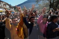 Pahalgam Protest Against Tourist Attack 