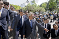 Former President Moon Jae-in Attends 7th Anniversary Of April 27 Inter-Korean Panmunjom Declaration