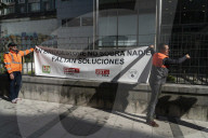 Bridgestone Workers Protest 