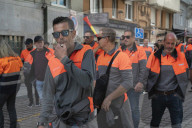 Bridgestone Workers Protest 