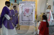 Mass Following The Death Of Pope Francis In Kolkata, India