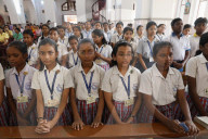 Mass Following The Death Of Pope Francis In Kolkata, India