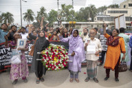 12th-anniversary Commemorations For The Rana Plaza