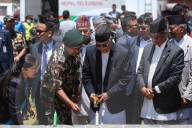Commemoration Ceremony Of Devastating Earthquake Of 2015.