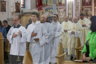 Mass for Pope Francis in Kharkiv