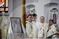 Mass for Pope Francis in Kharkiv
