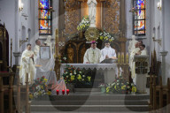 Mass for Pope Francis in Kharkiv