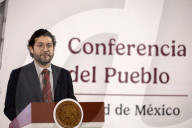 Mexico’s President Sheinbaum Pardo Holds Briefing Conference