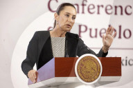 Mexico’s President Sheinbaum Pardo Holds Briefing Conference