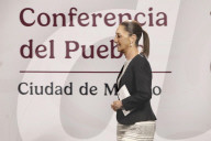 Mexico’s President Sheinbaum Pardo Holds Briefing Conference