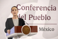 Mexico’s President Sheinbaum Pardo Holds Briefing Conference