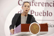 Mexico’s President Sheinbaum Pardo Holds Briefing Conference