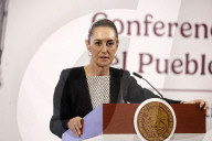 Mexico’s President Sheinbaum Pardo Holds Briefing Conference