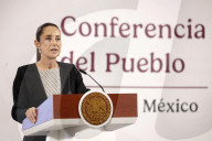Mexico’s President Sheinbaum Pardo Holds Briefing Conference