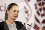 Mexico’s President Sheinbaum Pardo Holds Briefing Conference