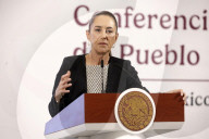 Mexico’s President Sheinbaum Pardo Holds Briefing Conference