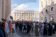 Preparations For The Funeral Of Pope Francis In Rome 