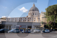 Preparations For The Funeral Of Pope Francis In Rome 