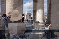 Preparations For The Funeral Of Pope Francis In Rome 