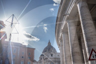 Preparations For The Funeral Of Pope Francis In Rome 