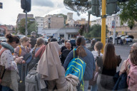 Preparations For The Funeral Of Pope Francis In Rome 