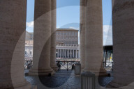 Preparations For The Funeral Of Pope Francis In Rome 