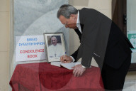 Memorial Service In Remembrance Of Pope Francis In Greece 