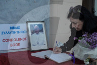 Memorial Service In Remembrance Of Pope Francis In Greece 