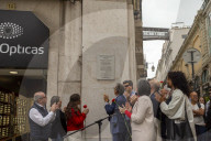 Lisbon Honors Celeste Caeiro With Commemorative Plaque