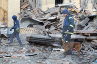 Russian troops launch massive overnight strike on Kyiv