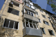 Pavlohrad after large-scale Russian drone attack