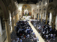 Vigil Mass In Honor Of Pope Francis At Elmhurst