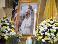 Vigil Mass In Honor Of Pope Francis At Elmhurst