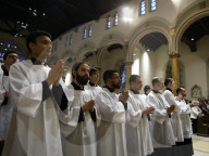 Vigil Mass In Honor Of Pope Francis At Elmhurst