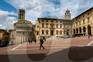 Daily Life In Arezzo, Italy