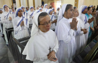 Tribute To Pope Francis, In Kolkata 